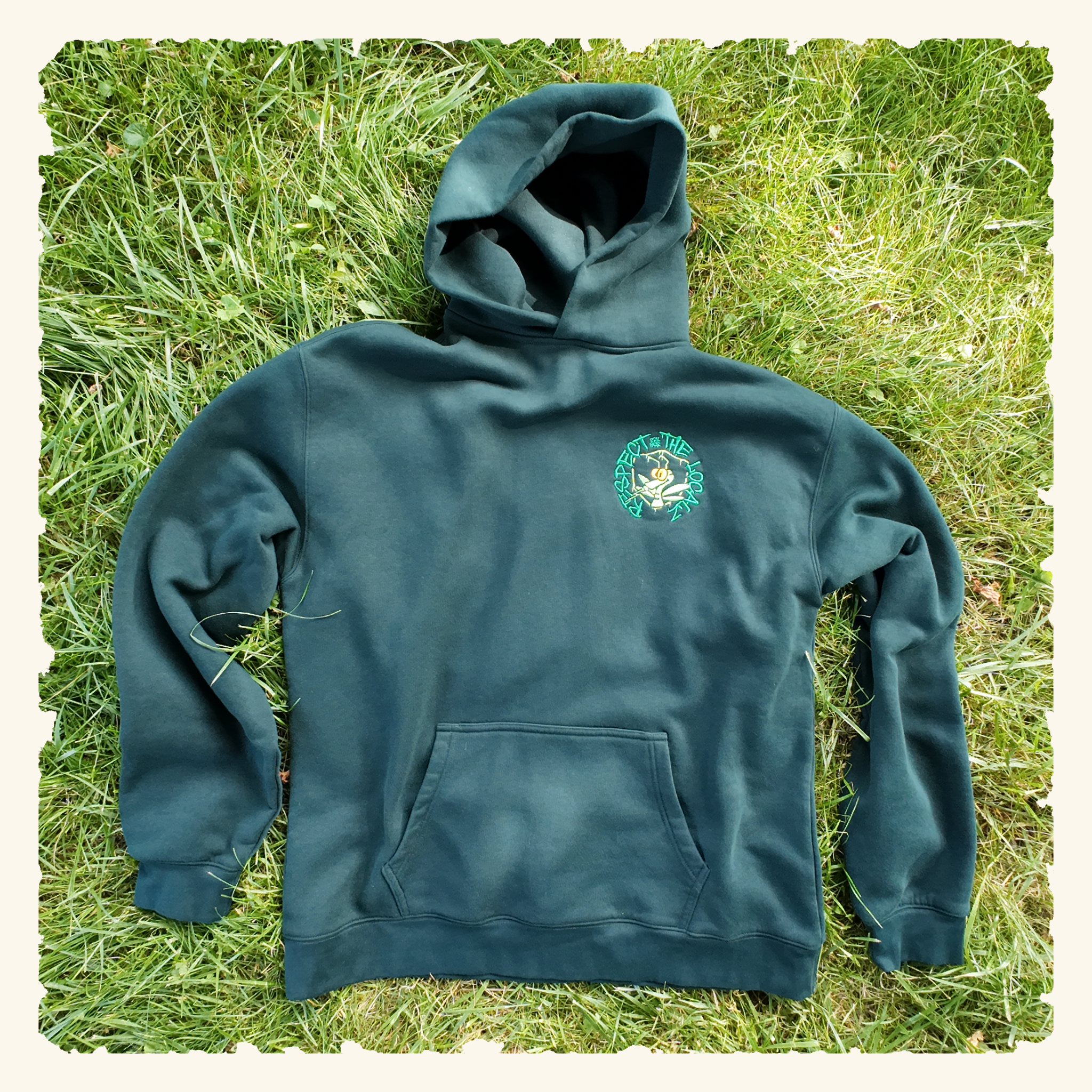 Pine Green Campfire Hoodies