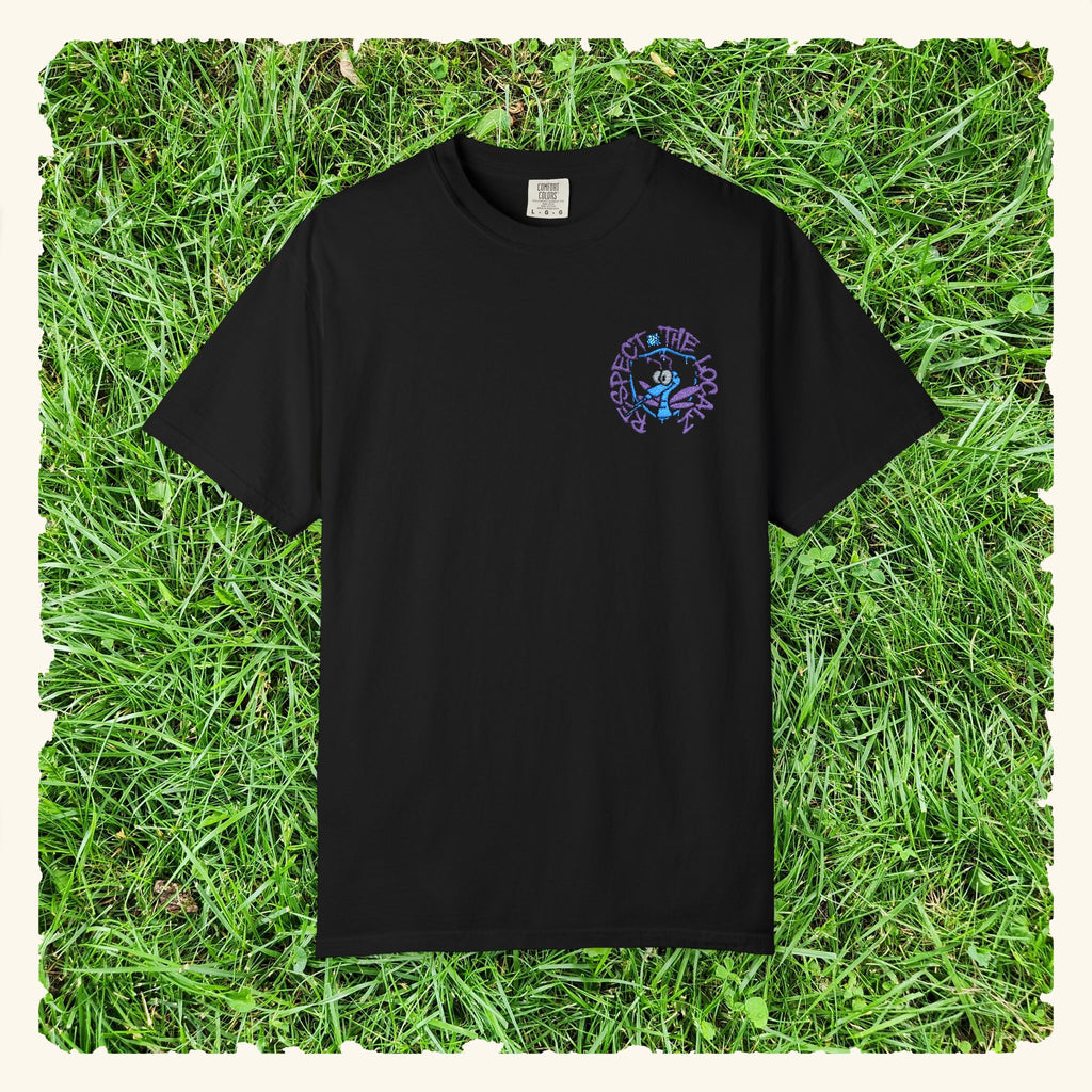 Respect The Localz Blurpleberry - Classic T-shirt - Black