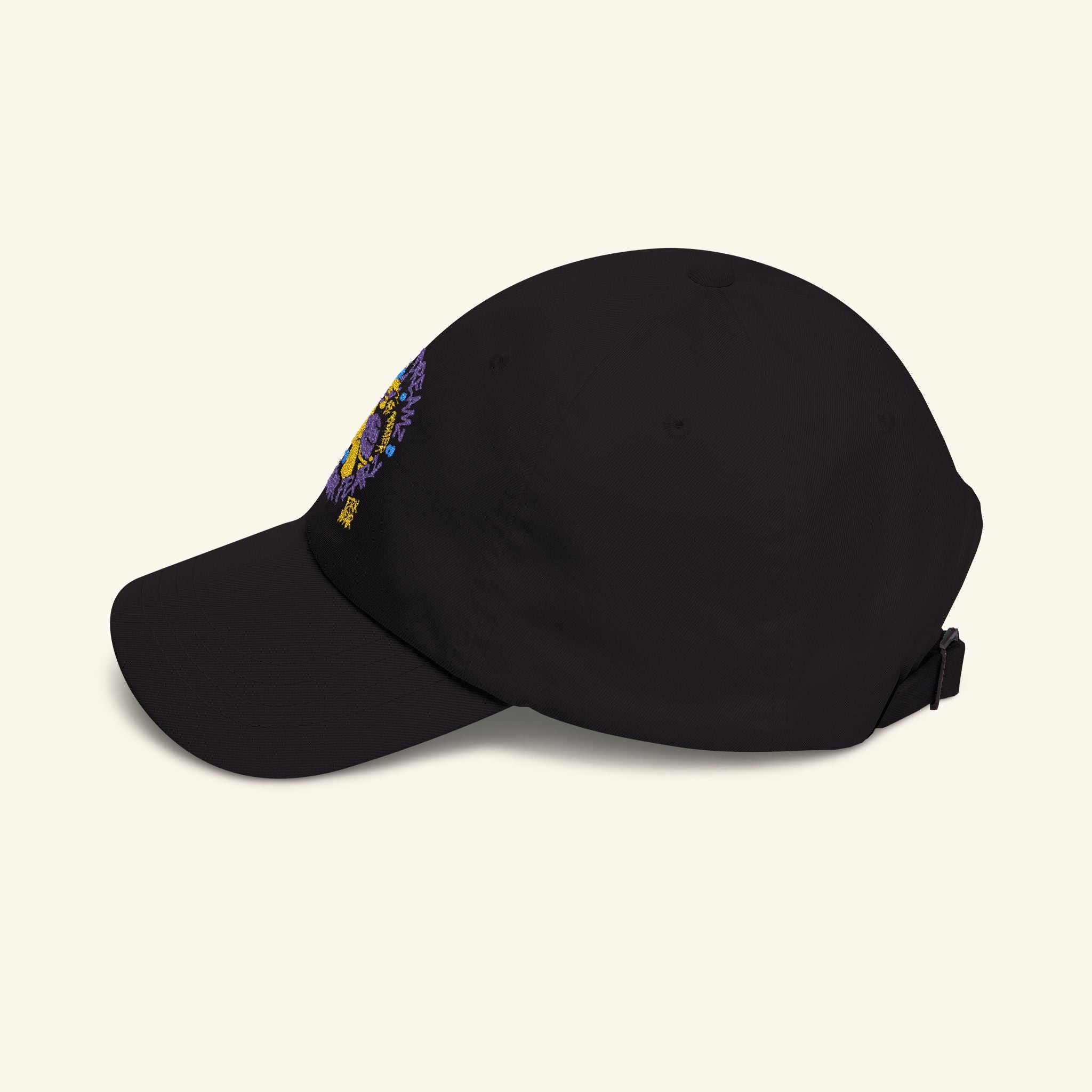 Let Your Dreamz Be Bigger Than Your Fearz Slowglow - Classic Dad Hat - Black