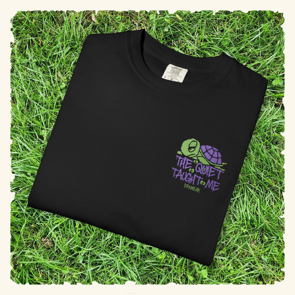 The Quiet Taught Me Turtleberry - Classic T-shirt - Black