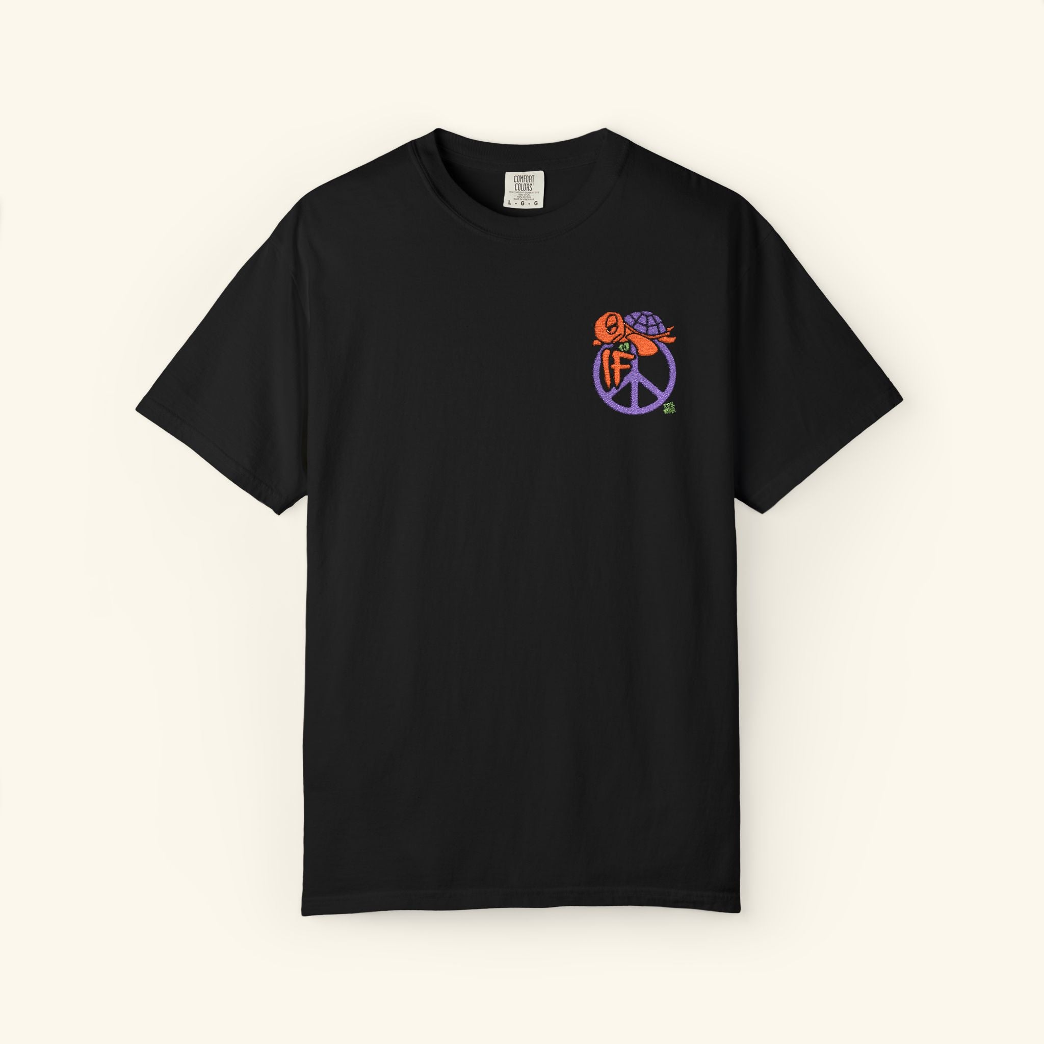 If Peace Pumpkinbog - Classic T-shirt - Black