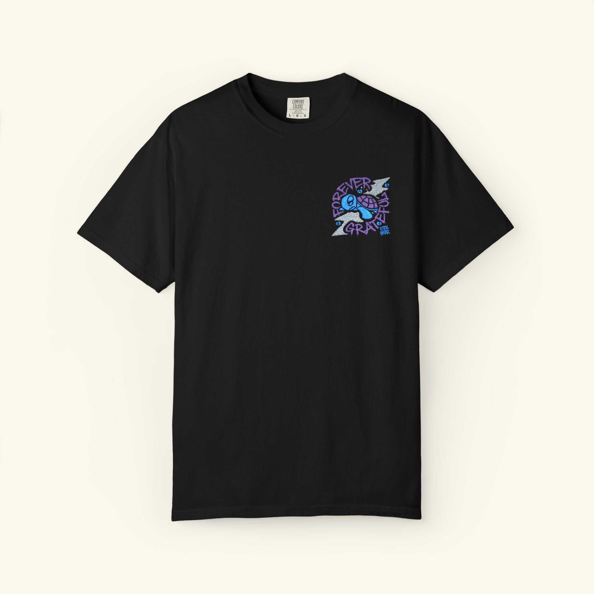 Forever Grateful Blurpleberry - Classic T-shirt - Black