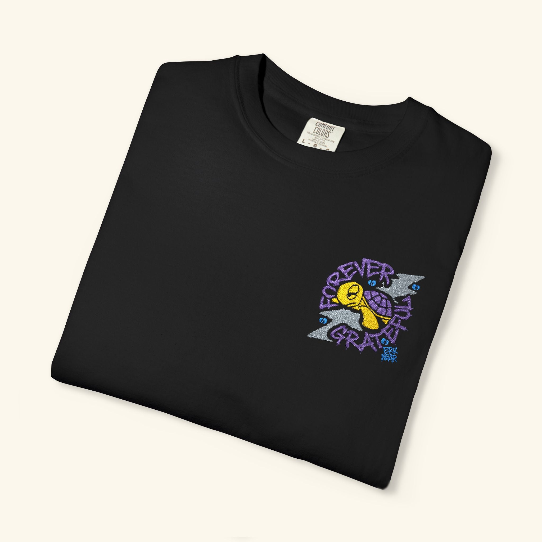 Forever Grateful Slowglow - Classic T-shirt - Black