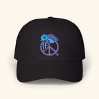 If Peace Blurpleberry - Classic Dad Hat - Black