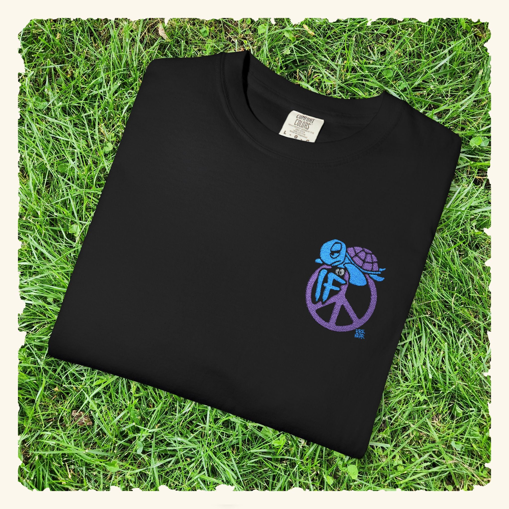 If Peace Blurpleberry - Classic T-shirt - Black