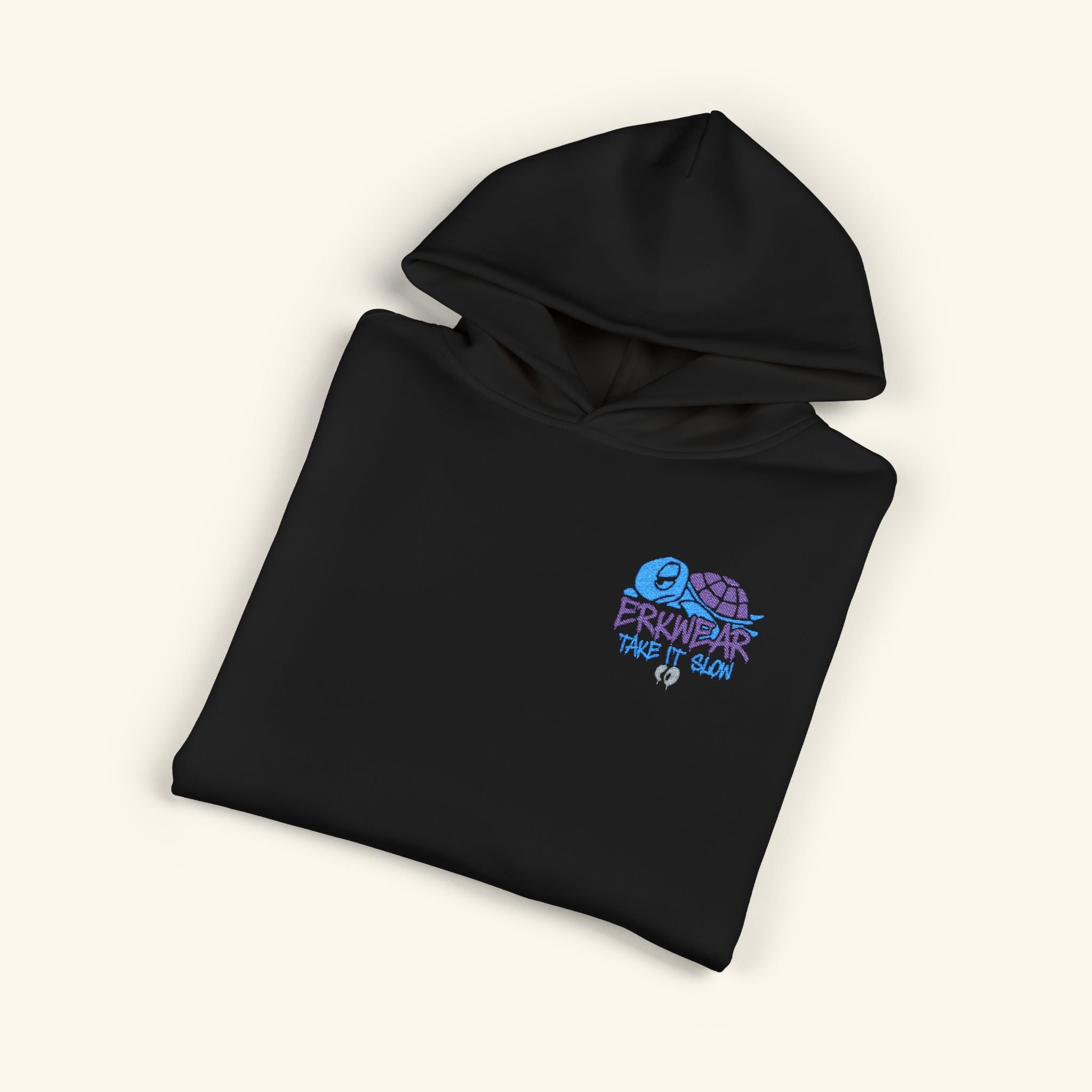 Erkwear Blurpleberry - Campfire Hoodie - Black