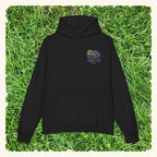 The Quiet Taught Me Turtleberry - Campfire Hoodie - Black