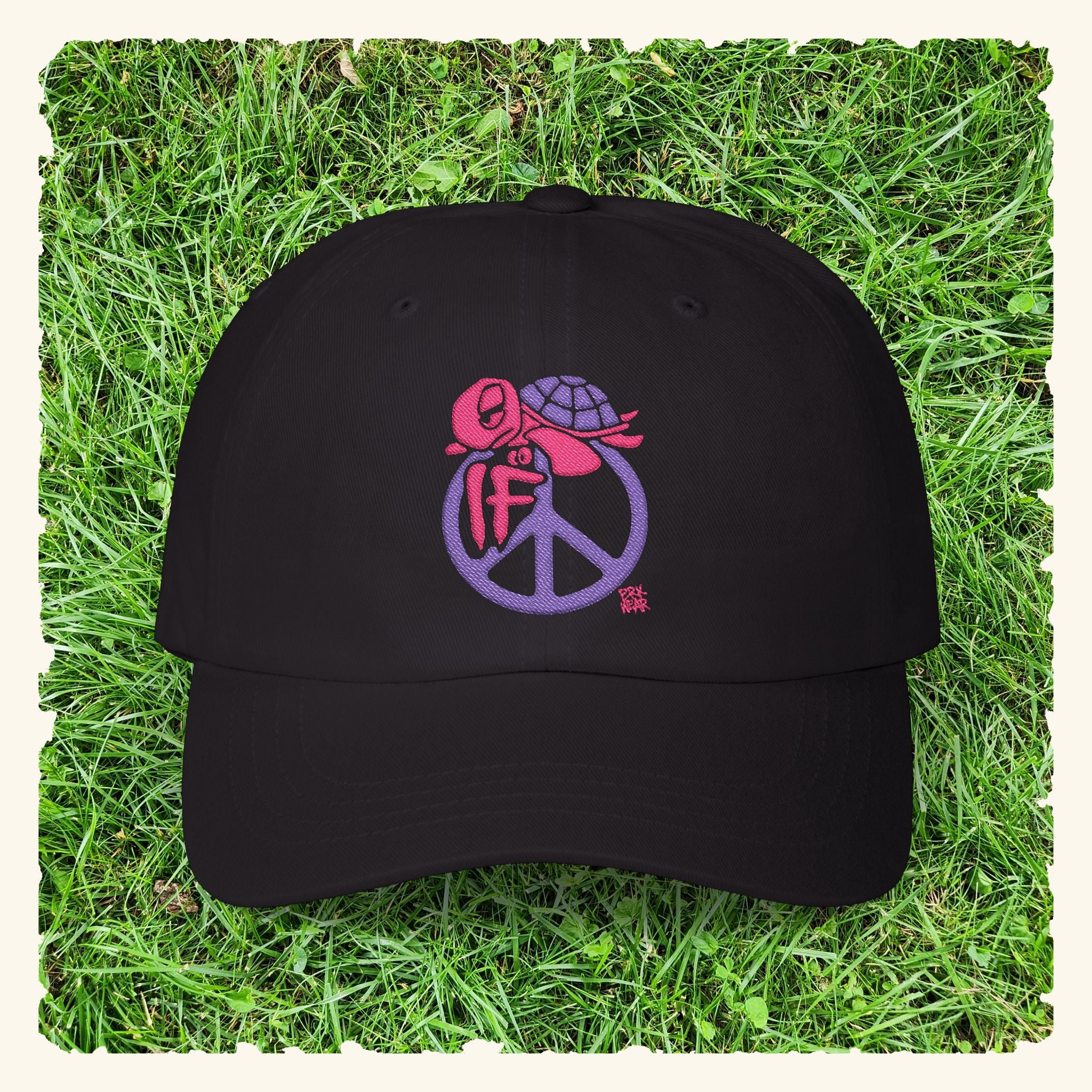 If Peace Wildberry - Classic Dad Hat - Black