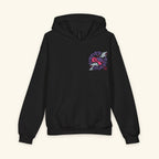 Forever Grateful Wildberry - Junior Trailblazer Hoodie - Black