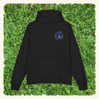 Respect The Localz Blurpleberry - Campfire Hoodie - Black