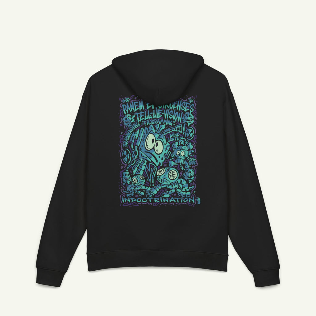 Bread & Circus - Ocean - Graphic Hoodie - Black