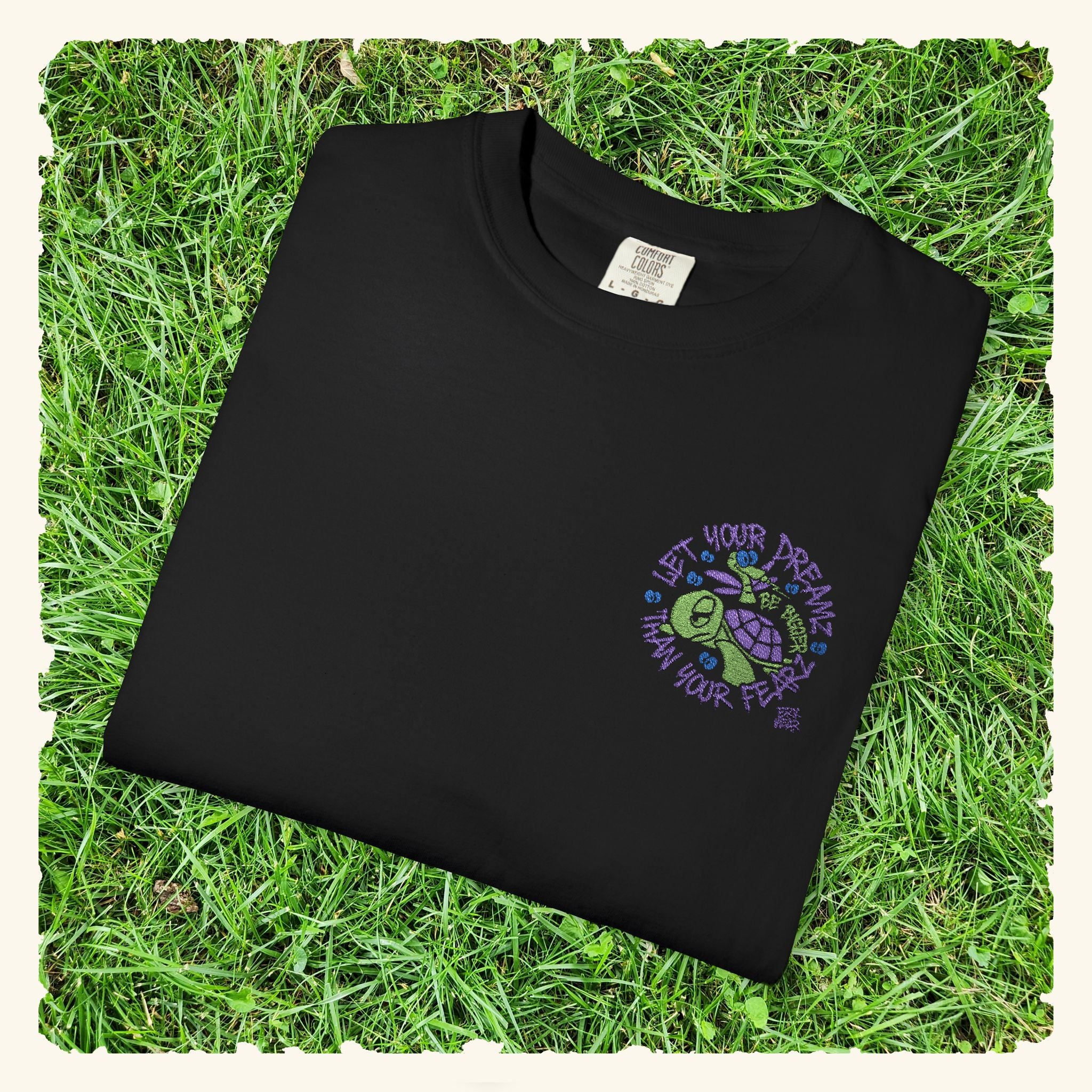 Let Your Dreamz Be Bigger Than Your Fearz Turtleberry - Classic T-shirt - Black