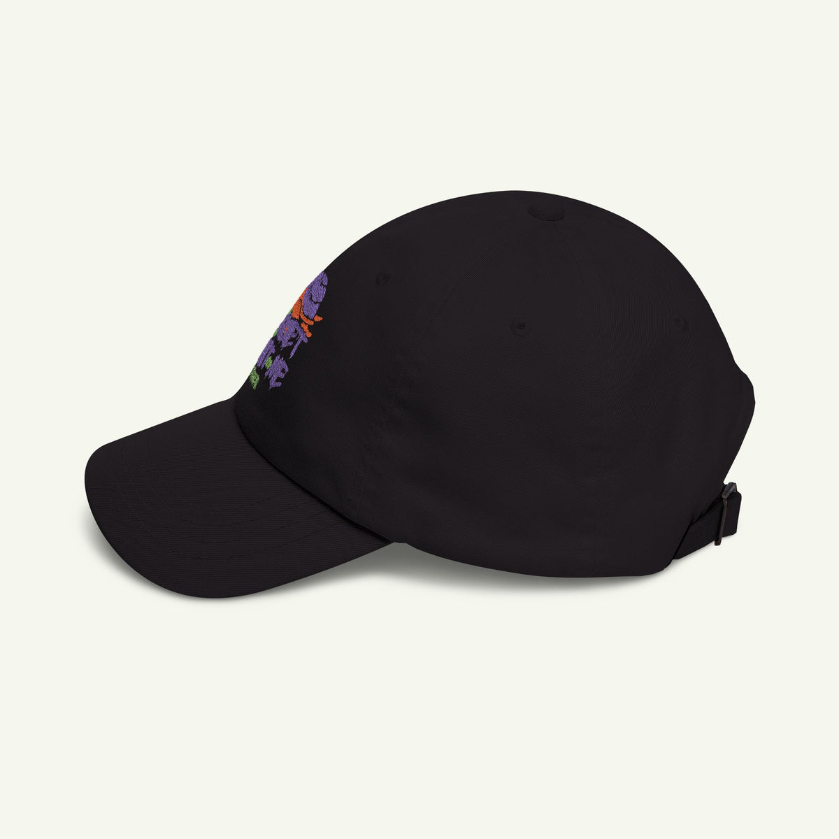 The Quiet Taught Me - Embroidered - Classic Dad Hat - Pumpkinbog/Black