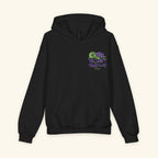 The Quiet Taught Me Turtleberry - Junior Trailblazer Hoodie - Black
