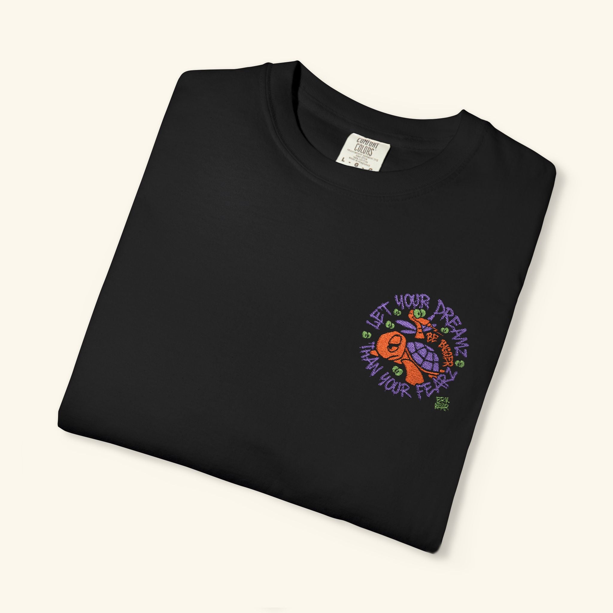 Let Your Dreamz Be Bigger Than Your Fearz Pumpkinbog - Classic T-shirt - Black