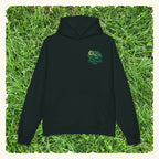 The Quiet Taught Me Evergreen - Campfire Hoodie - Pine Green