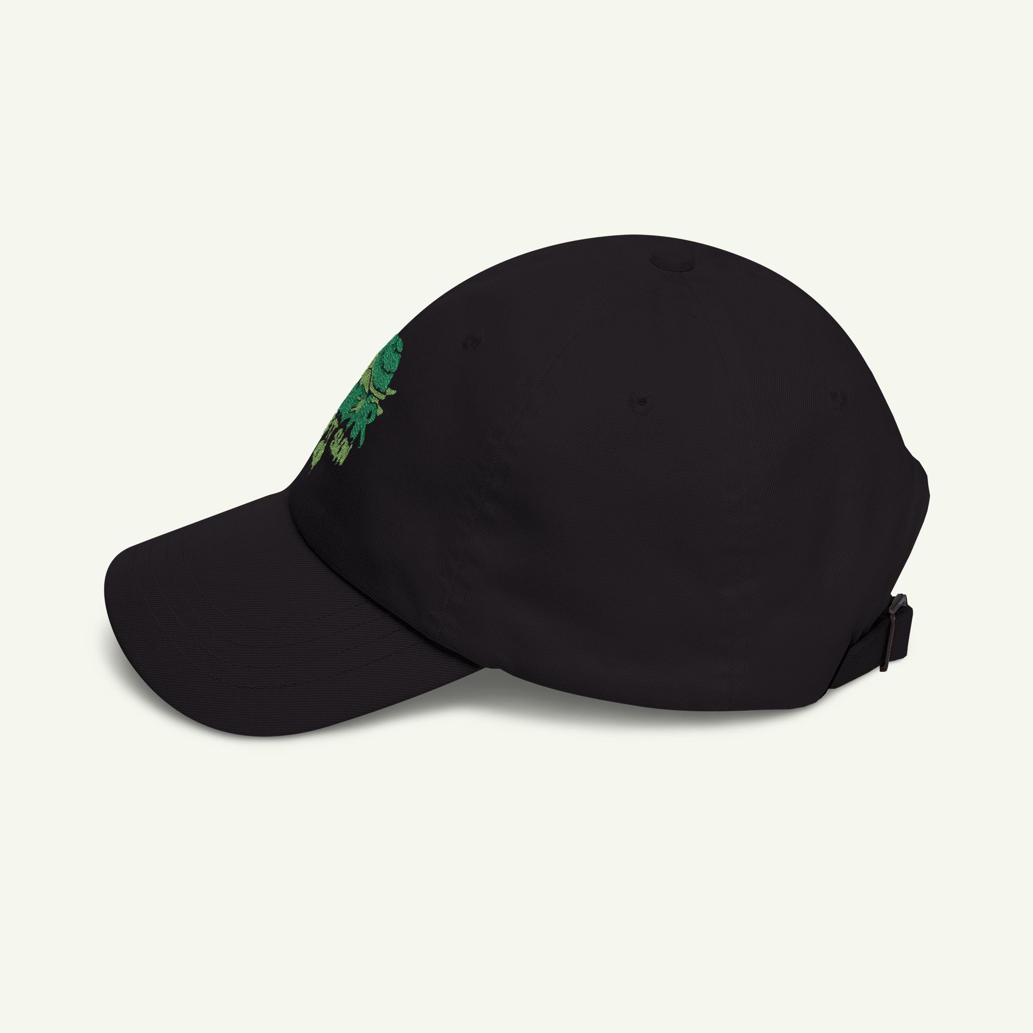 Take It Slow - Embroidered - Classic Dad Hat - Evergreen/Black