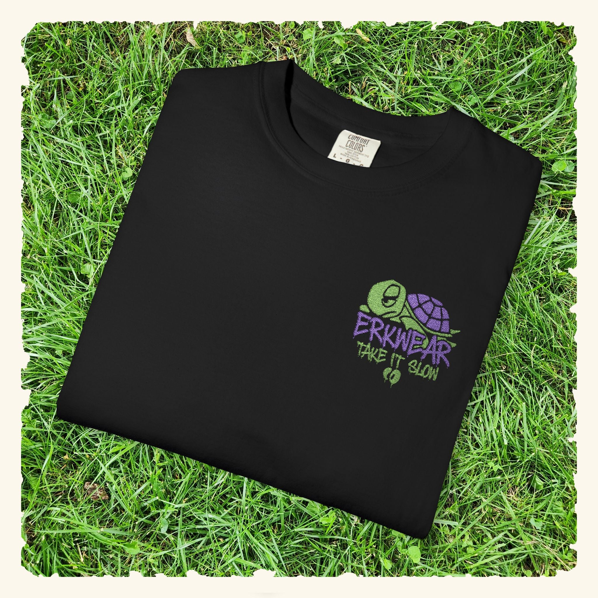 Take It Slow - Turtleberry - Classic T-shirt - Black