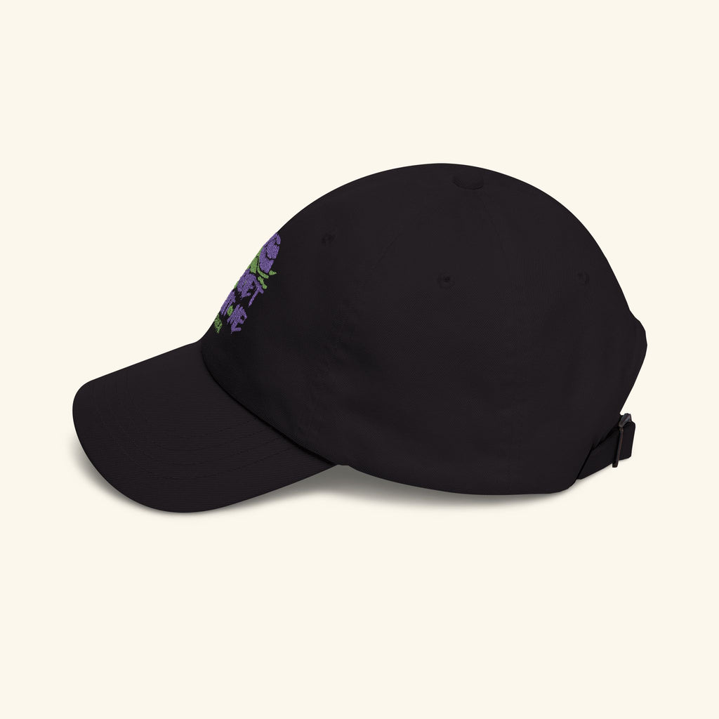 The Quiet Taught Me Turtleberry - Classic Dad Hat - Black