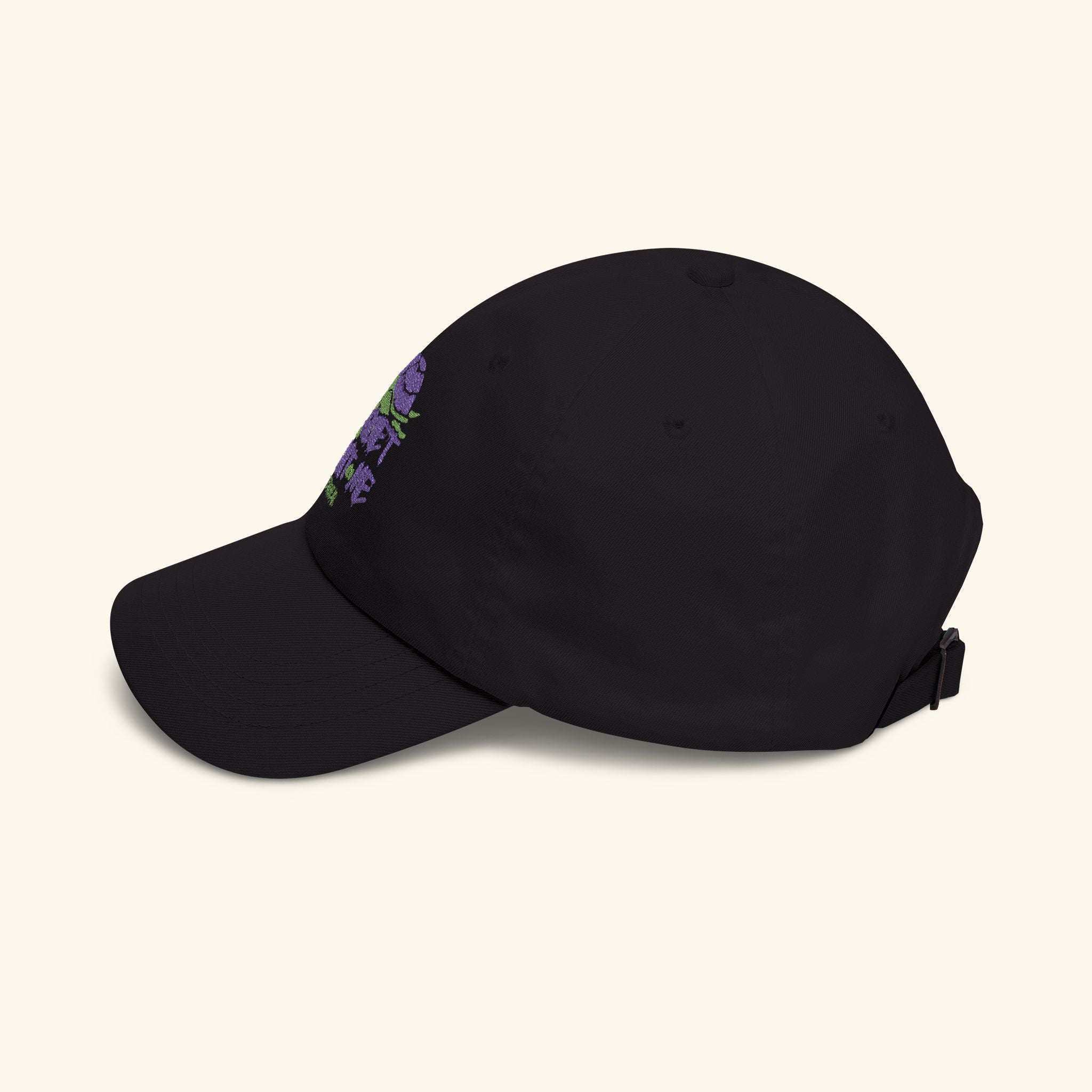 The Quiet Taught Me Turtleberry - Classic Dad Hat - Black