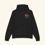 The Quiet Taught Me Pumpkinbog - Campfire Hoodie - Black