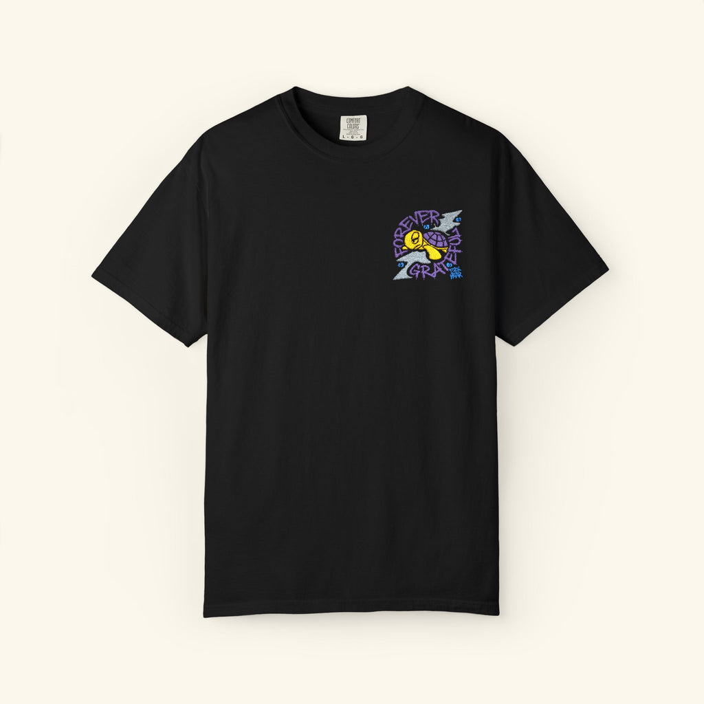 Forever Grateful Slowglow - Classic T-shirt - Black