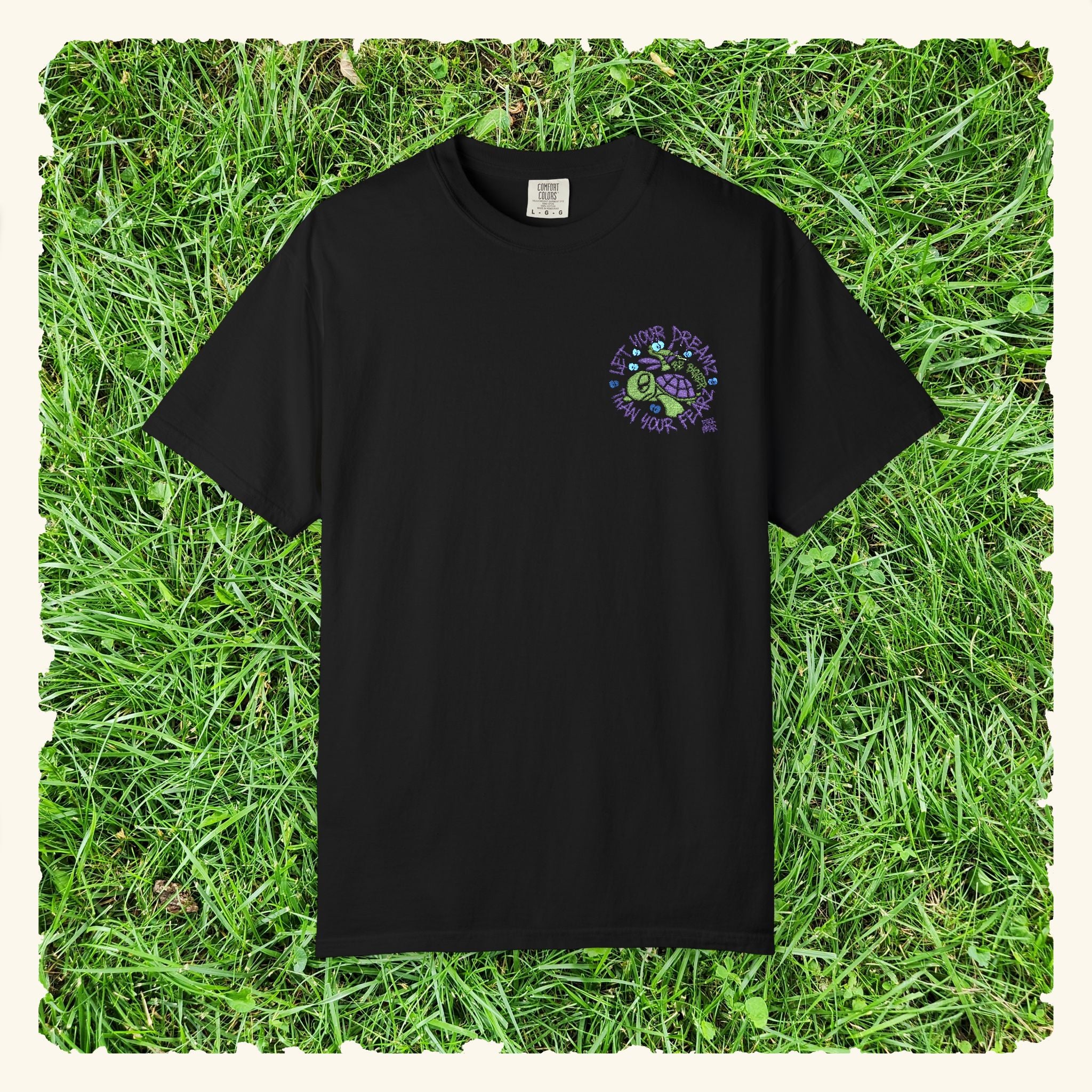 Let Your Dreamz Be Bigger Than Your Fearz Turtleberry - Classic T-shirt - Black