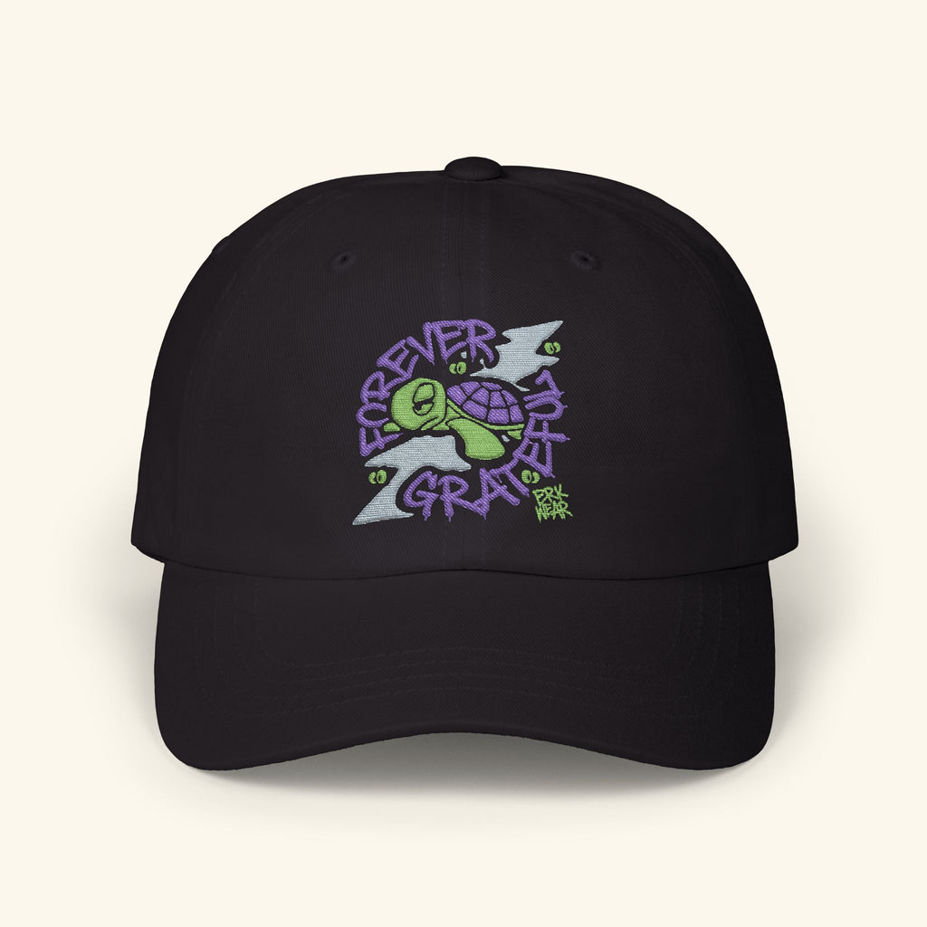 Forever Grateful Turtleberry - Classic Dad Hat - Black
