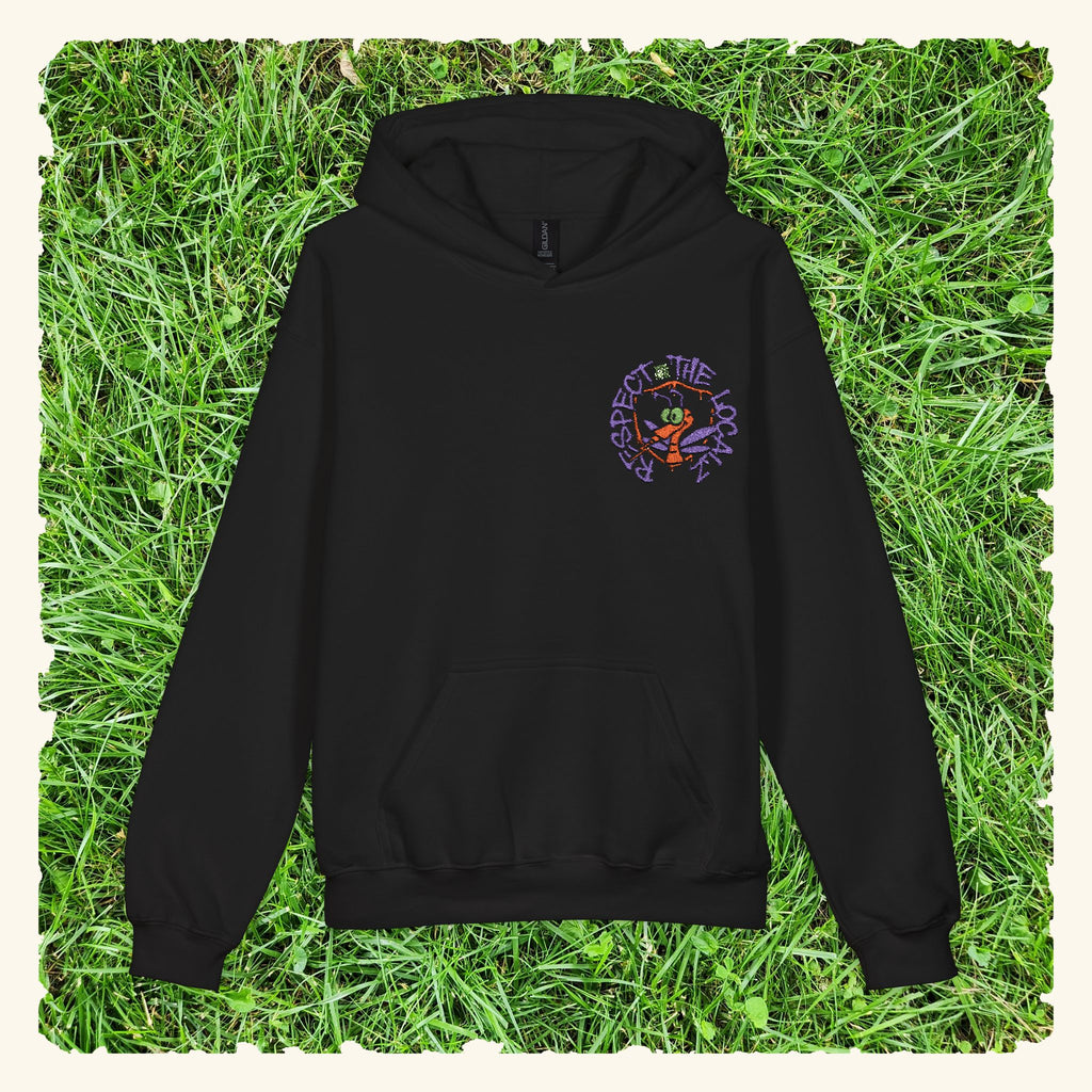 Respect The Localz Pumpkinbog - Junior Trailblazer Hoodie - Black