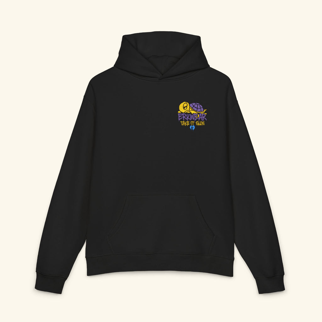 Erkwear Slowglow - Campfire Hoodie - Black