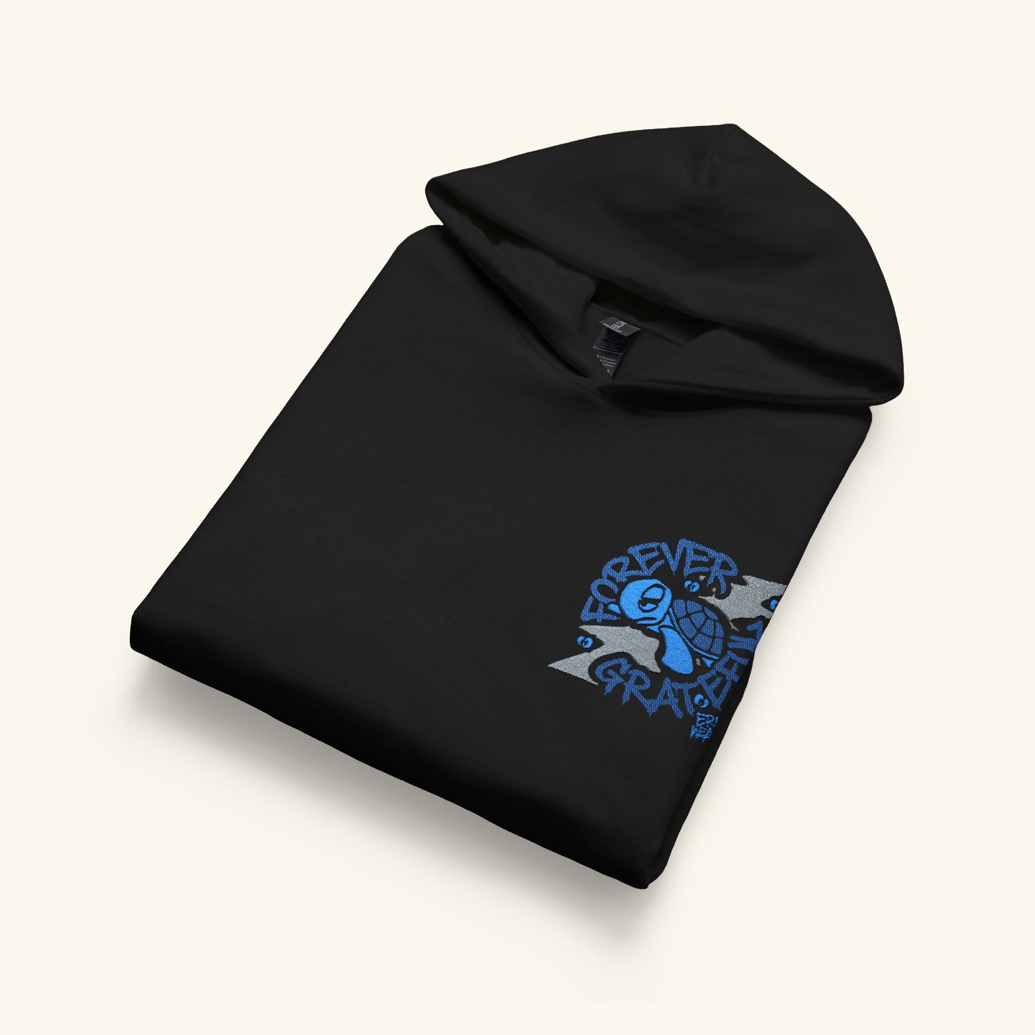 Forever Grateful Ocean - Junior Trailblazer Hoodie - Black