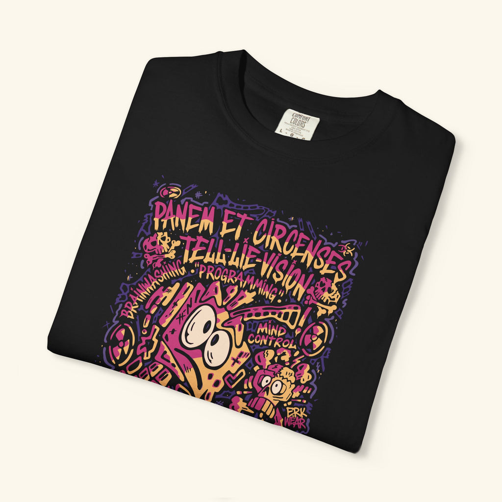 Bread & Circus Crimson - Graphic T-Shirt - Black