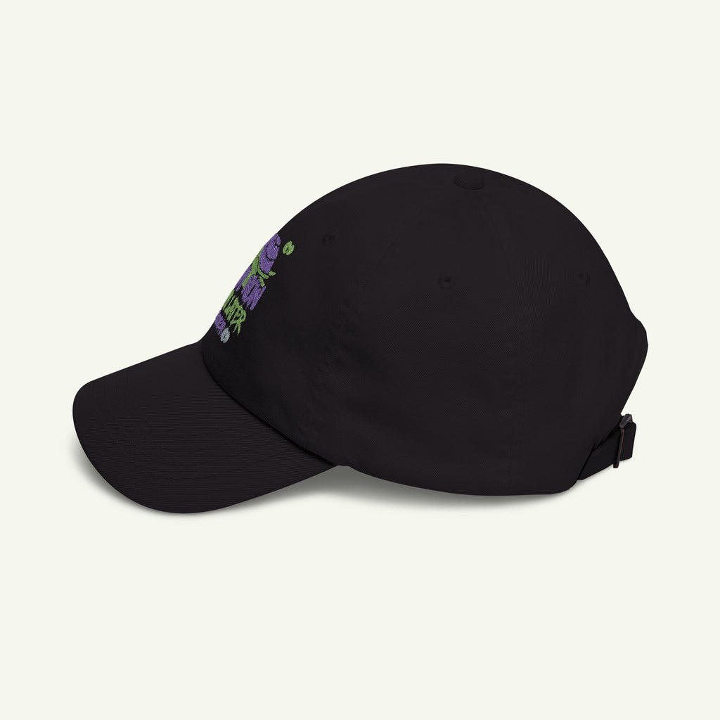Enjoy Now - Worry Later - Embroidered - Classic Dad Hat - Turtleberry/Black
