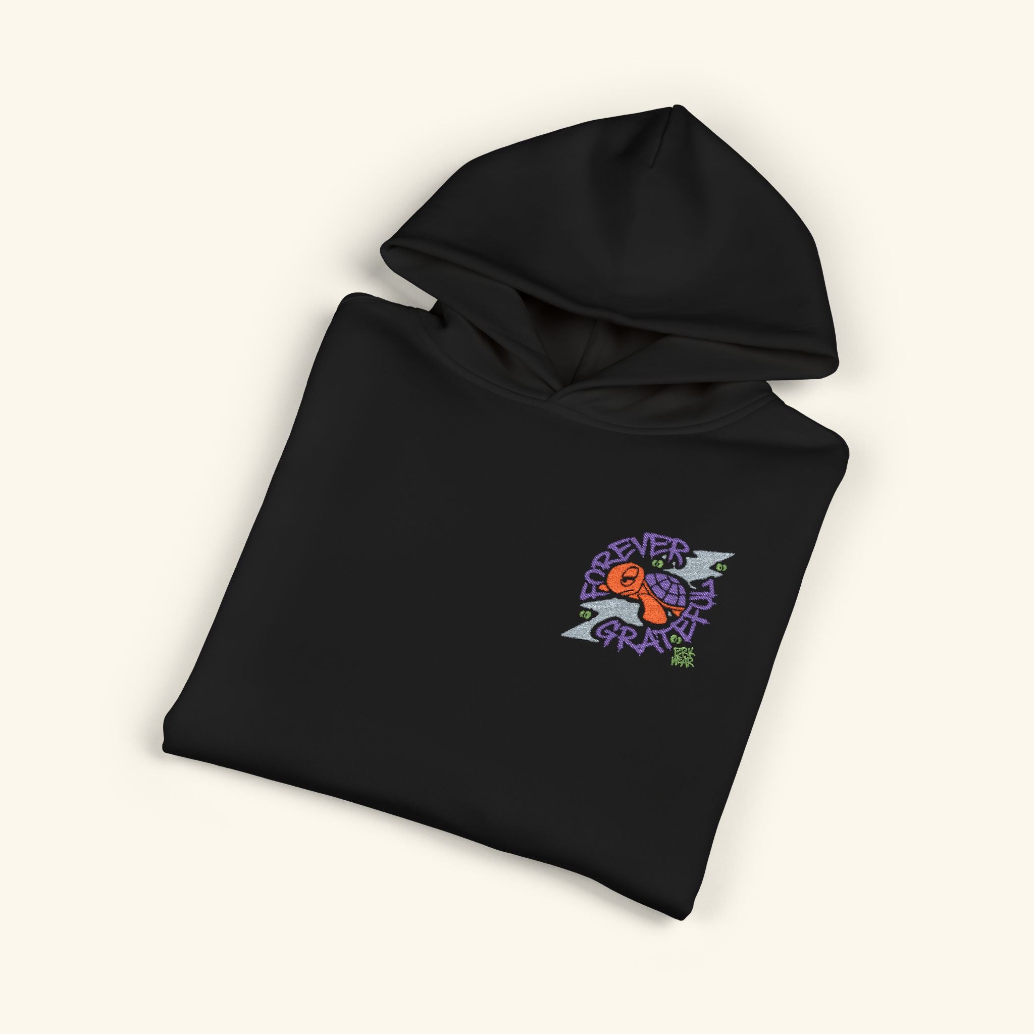 Forever Grateful Pumpkinbog - Campfire Hoodie - Black