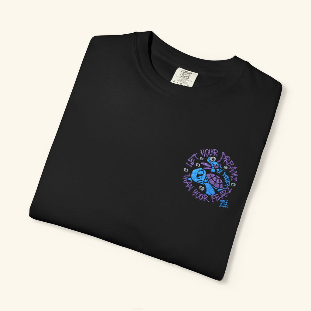 Let Your Dreamz Be Bigger Than Your Fearz Blurpleberry - Classic T-shirt - Black