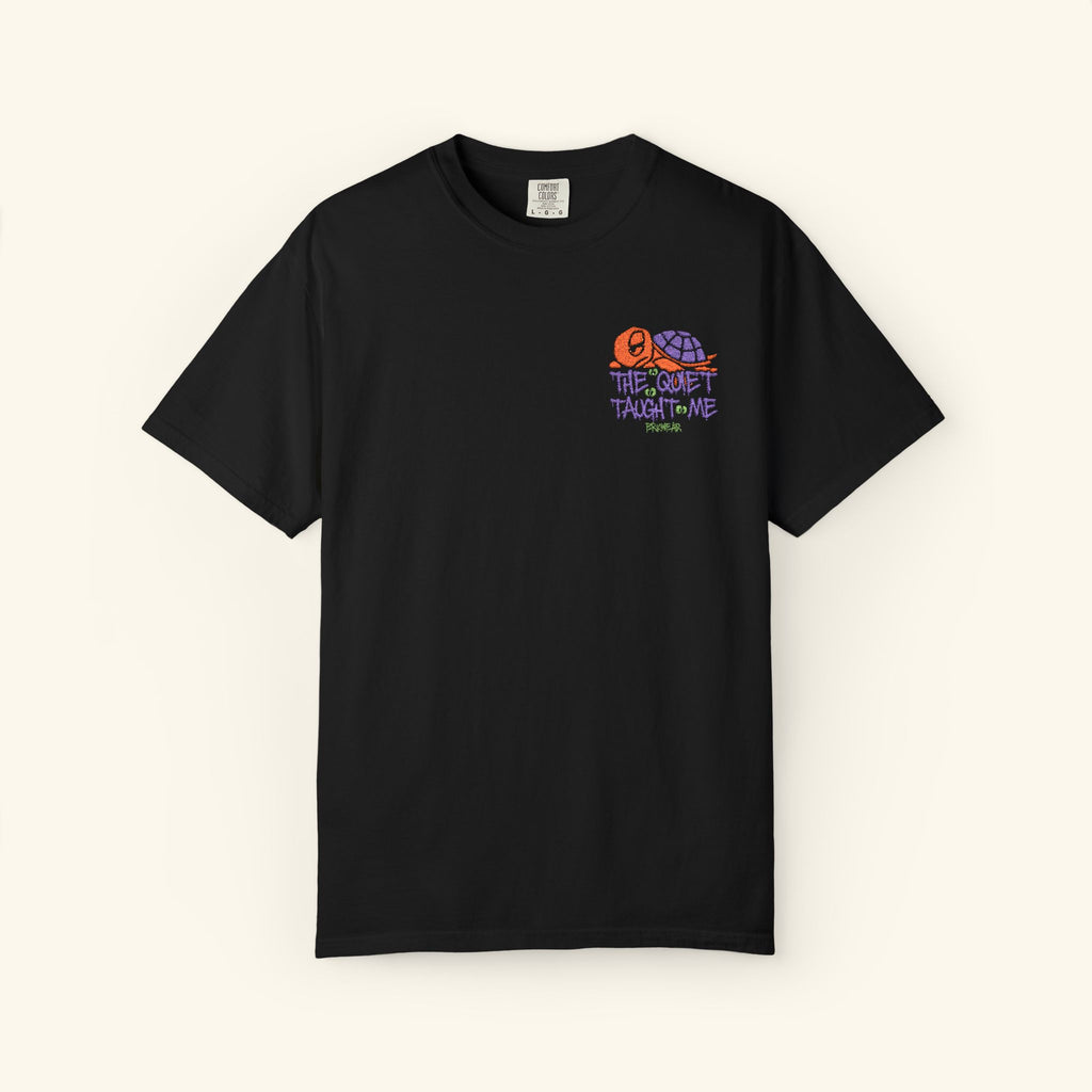 The Quiet Taught Me Pumpkinbog - Classic T-shirt - Black