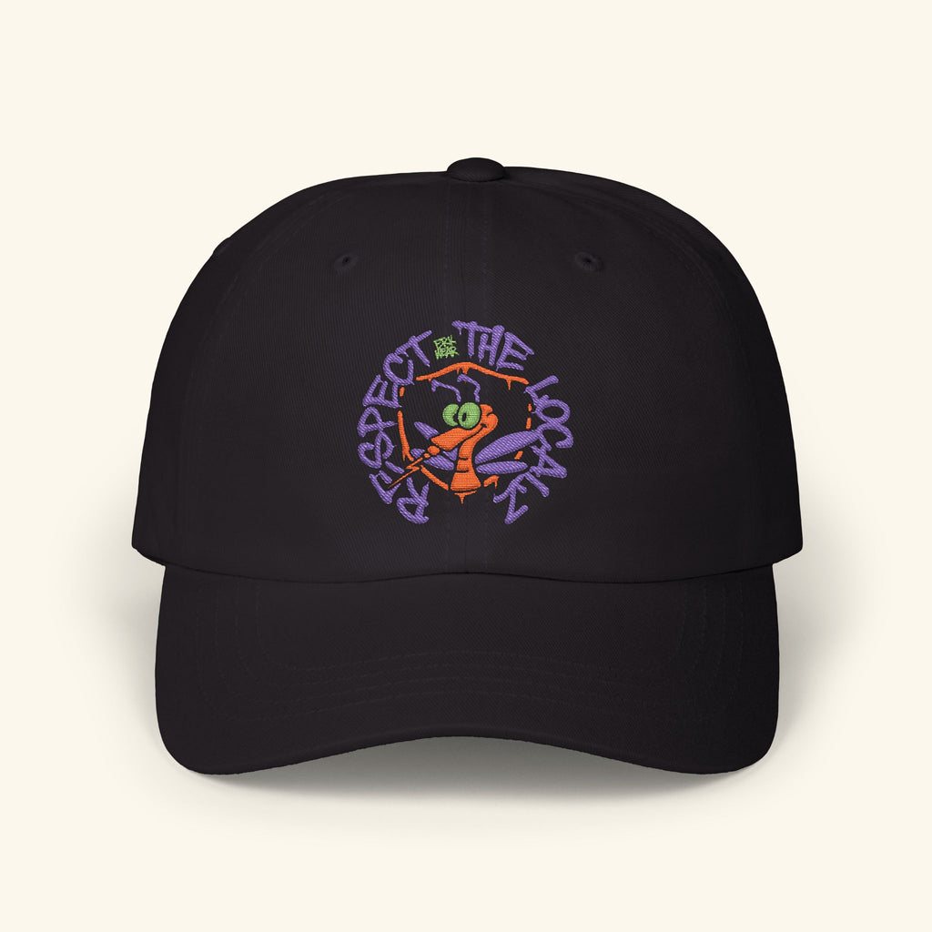 Respect The Localz Pumpkinbog - Classic Dad Hat - Black