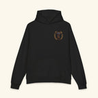 Inspired By The Coffee - Campfire Hoodie - Black