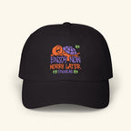 Enjoy Now - Worry Later Pumpkinbog - Classic Dad Hat - Black