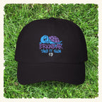 Take It Slow - Blurpleberry - Classic Dad Hat - Black