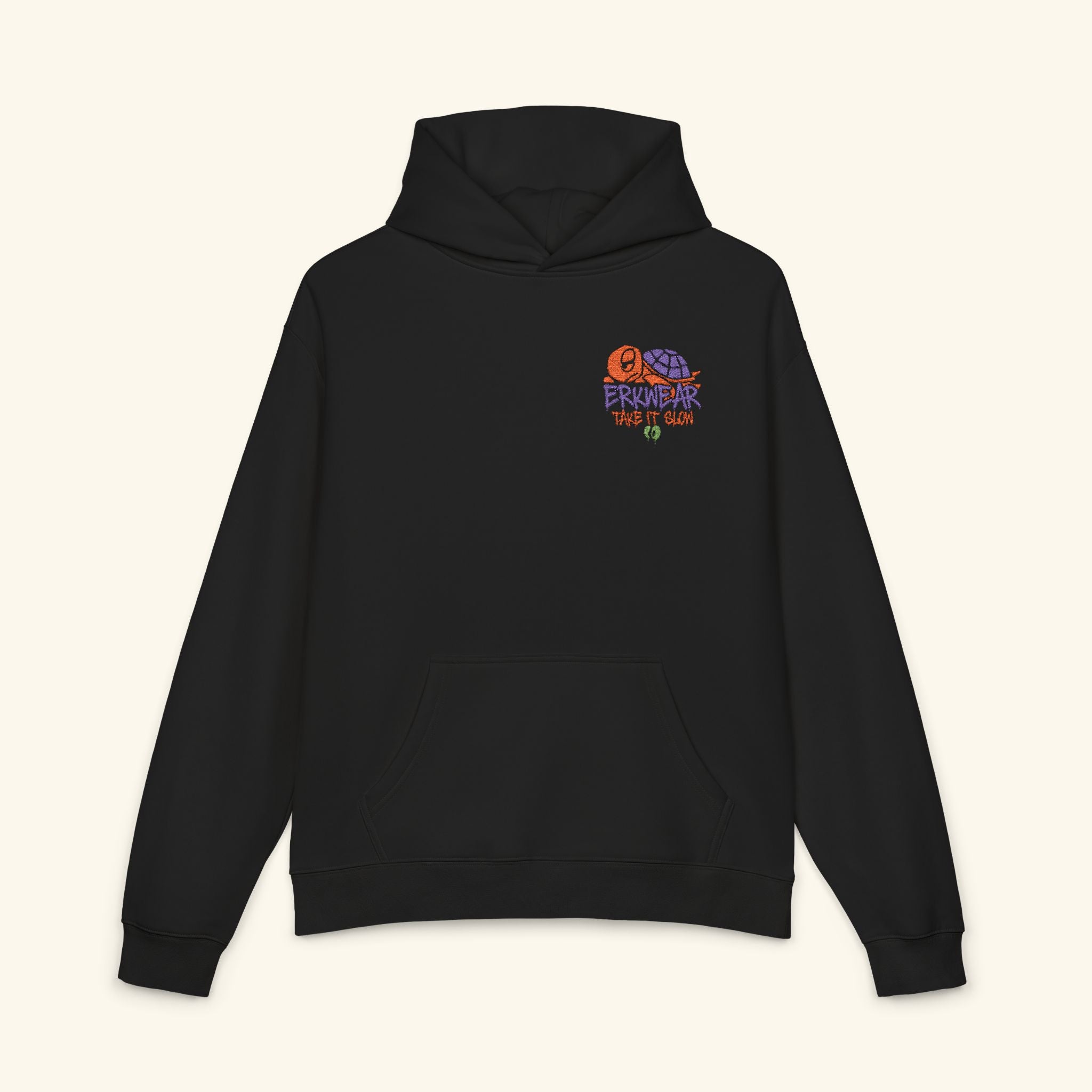 Erkwear Pumpkinbog - Campfire Hoodie - Black