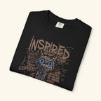 Inspired By The Coffee - Graphic T-Shirt - Black