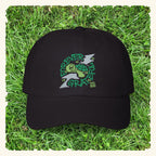 Forever Grateful Evergreen - Classic Dad Hat - Black