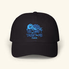 The Quiet Taught Me Ocean - Classic Dad Hat - Black