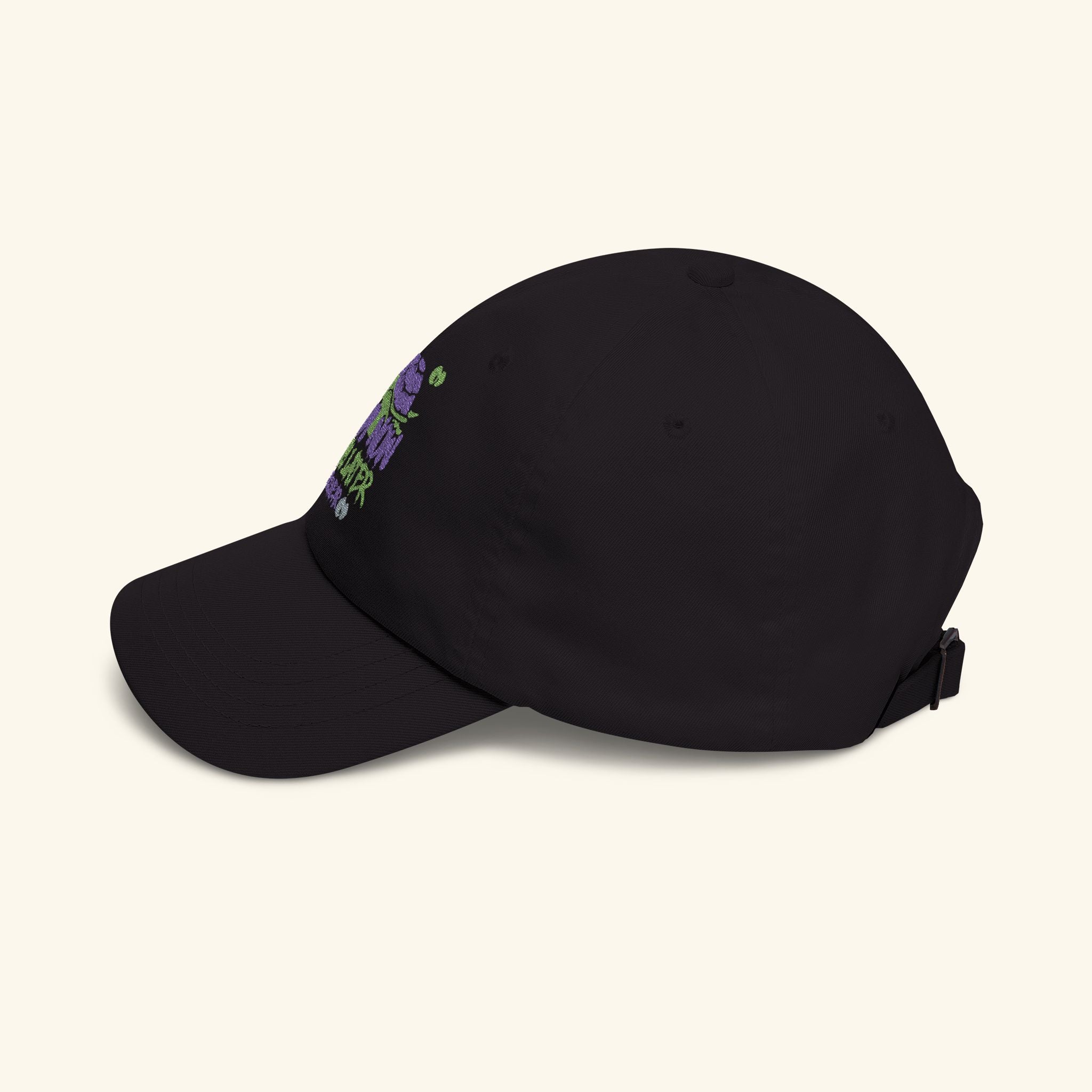 Enjoy Now - Worry Later Turtleberry - Classic Dad Hat - Black