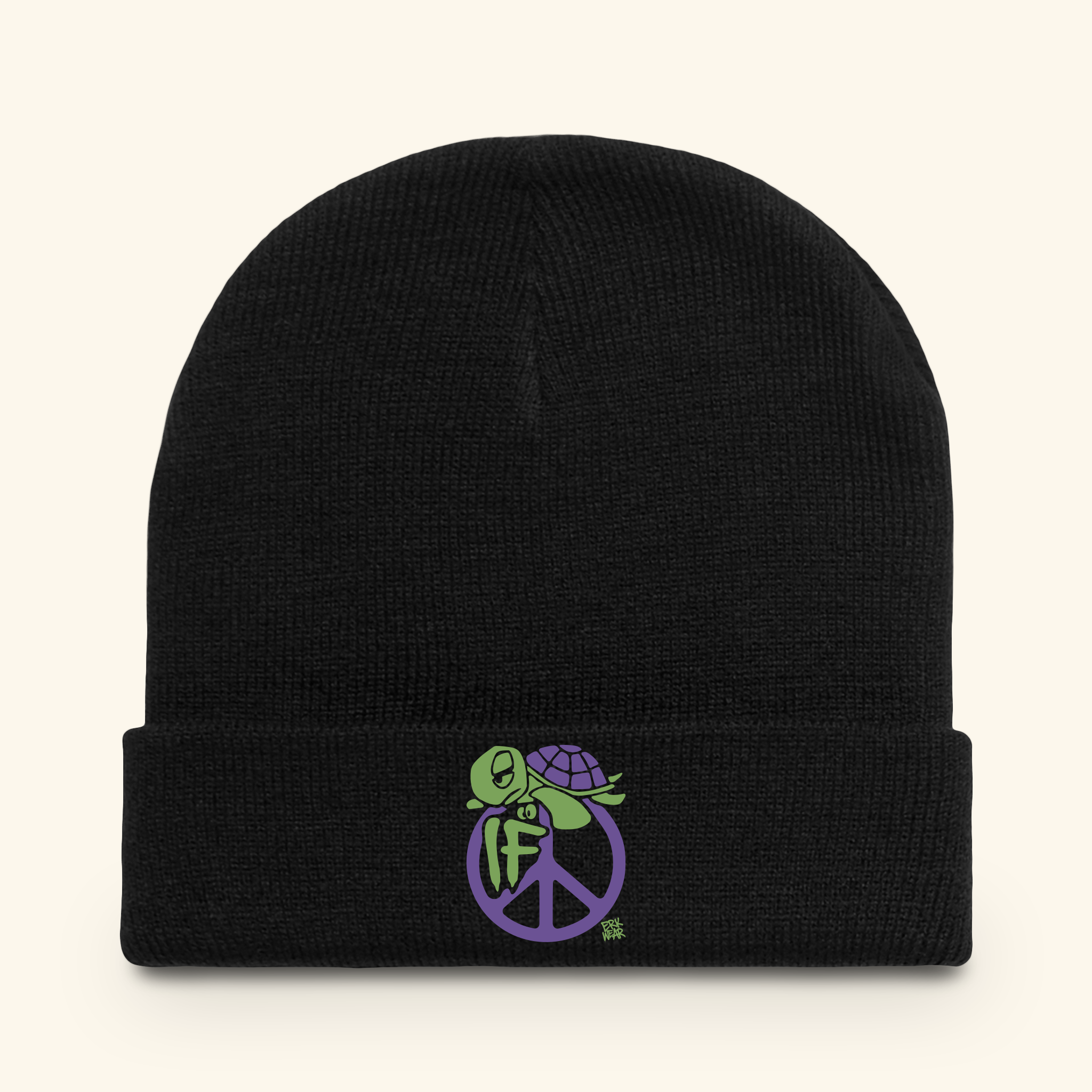 If Peace Turtleberry - Beanie - Black