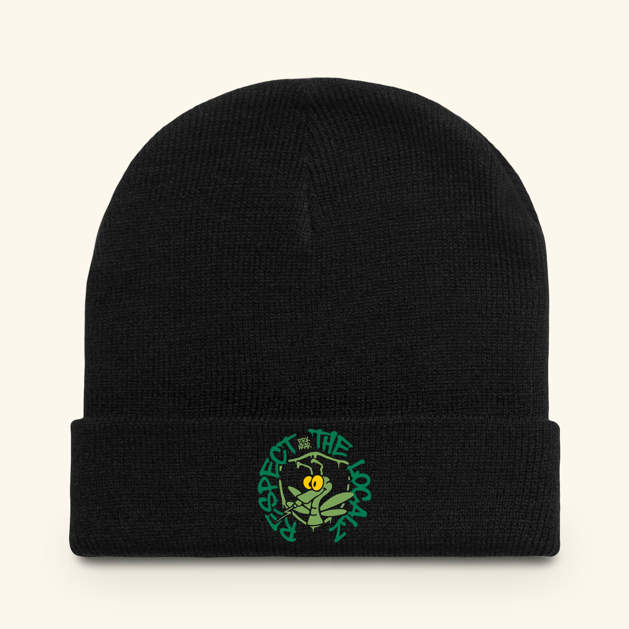 Respect The Localz Evergreen - Beanie - Black