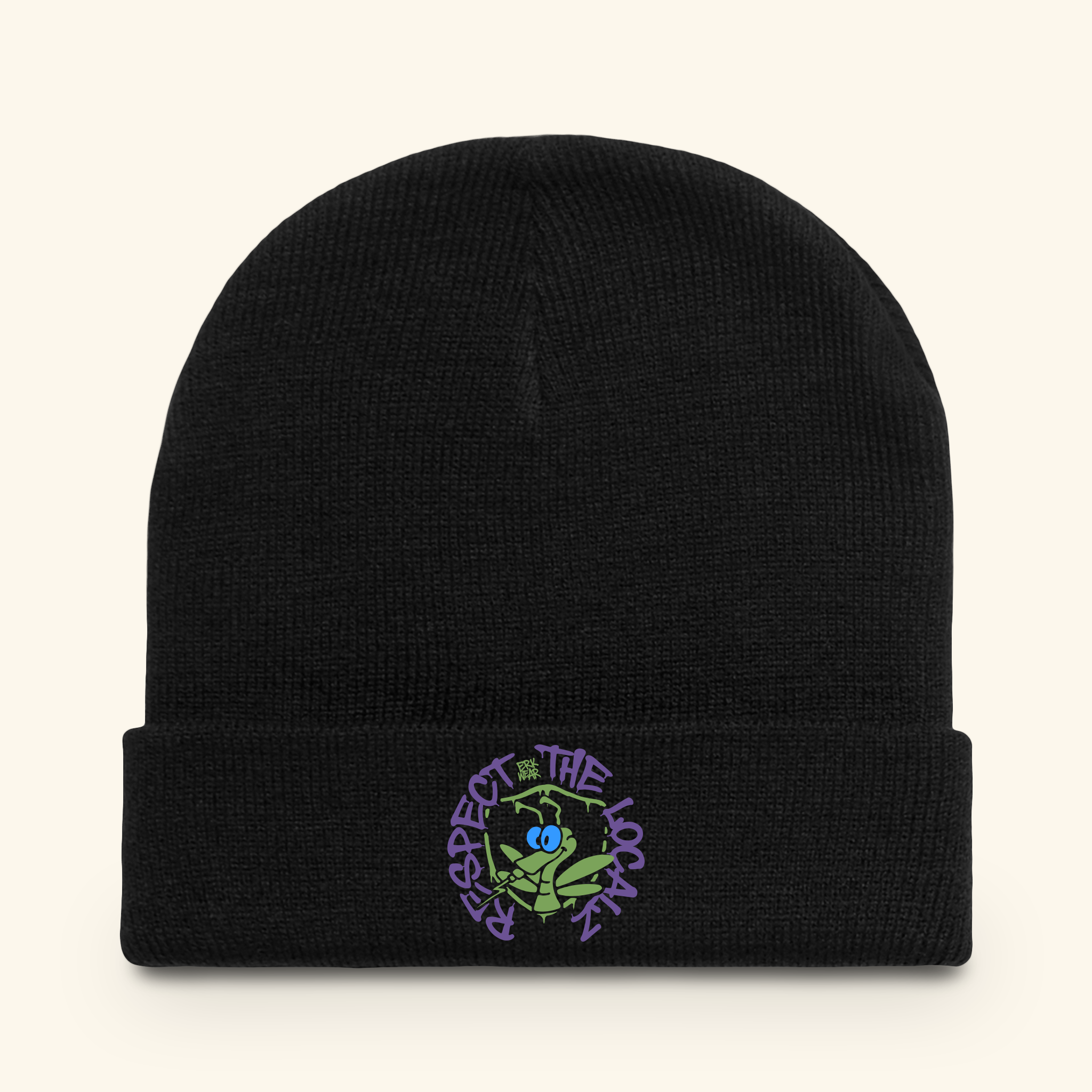 Respect The Localz Turtleberry - Beanie - Black