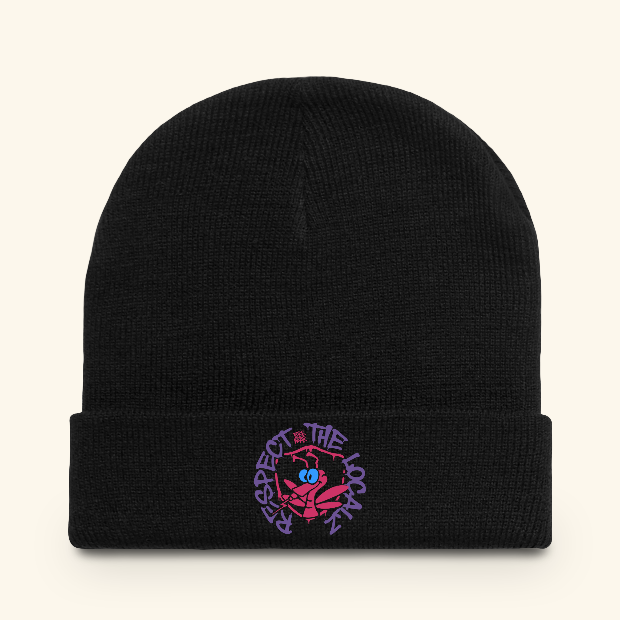 Respect The Localz Wildberry - Beanie - Black