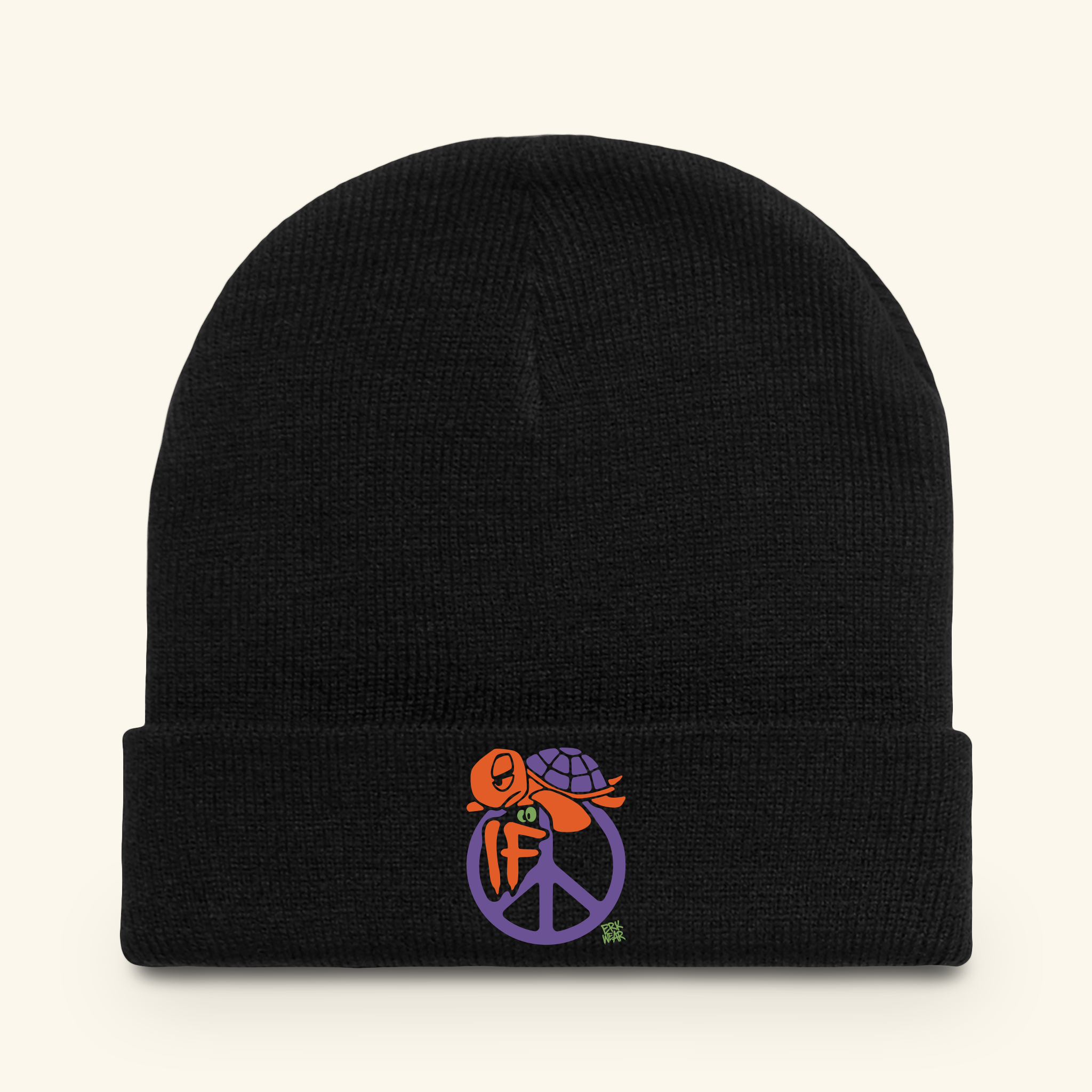 If Peace Pumpkinbog - Beanie - Black